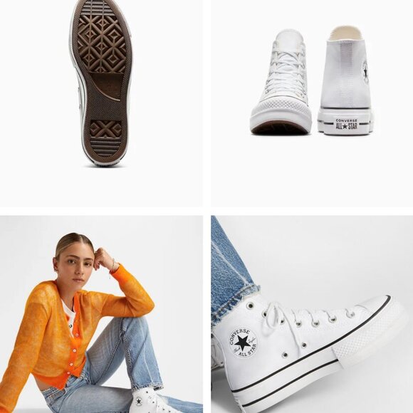 NWOB Converse Chuck Taylor All Star Lift Platform Canvas | Size 9 - Picture 3 of 3